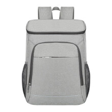50L Waterproof Insulated Backpack with Thermal Barrier, Leakproof Cooler for Camping Hiking Travel Picnic Grey