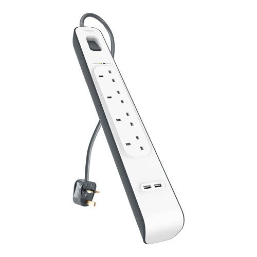 Belkin Belkin Extension Lead with USB Slots x 2 (2.4 A Sh