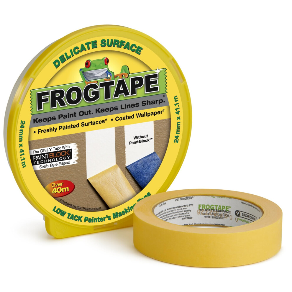 Frog Tape Yellow Delicate Surface Painters Masking 96770771