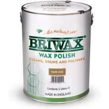 NEW Formula Briwax Wax Polish Dark Oak 5 Litre