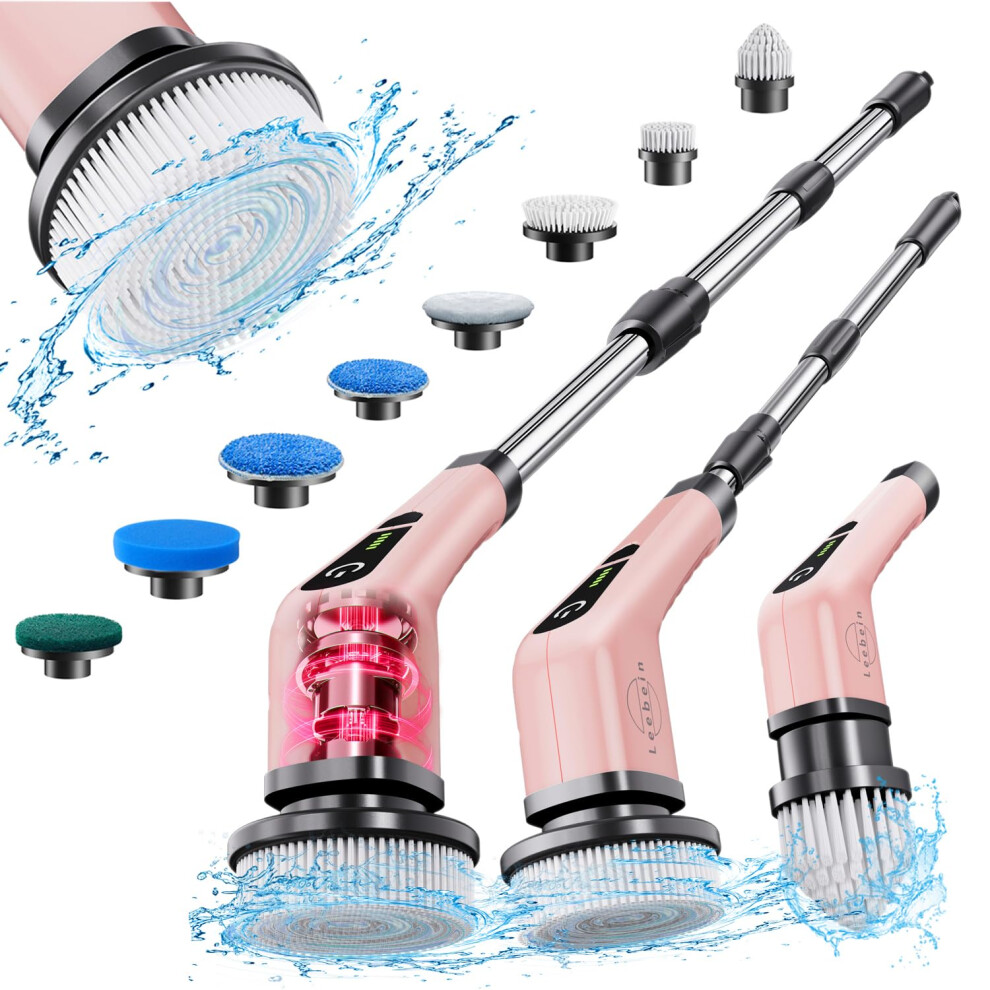 Electric Spin Scrubber, 360 Cordless Powerful Scru 47074163