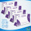 MediHands Nitrile Gloves Large, Blue Heavy Duty Di 8