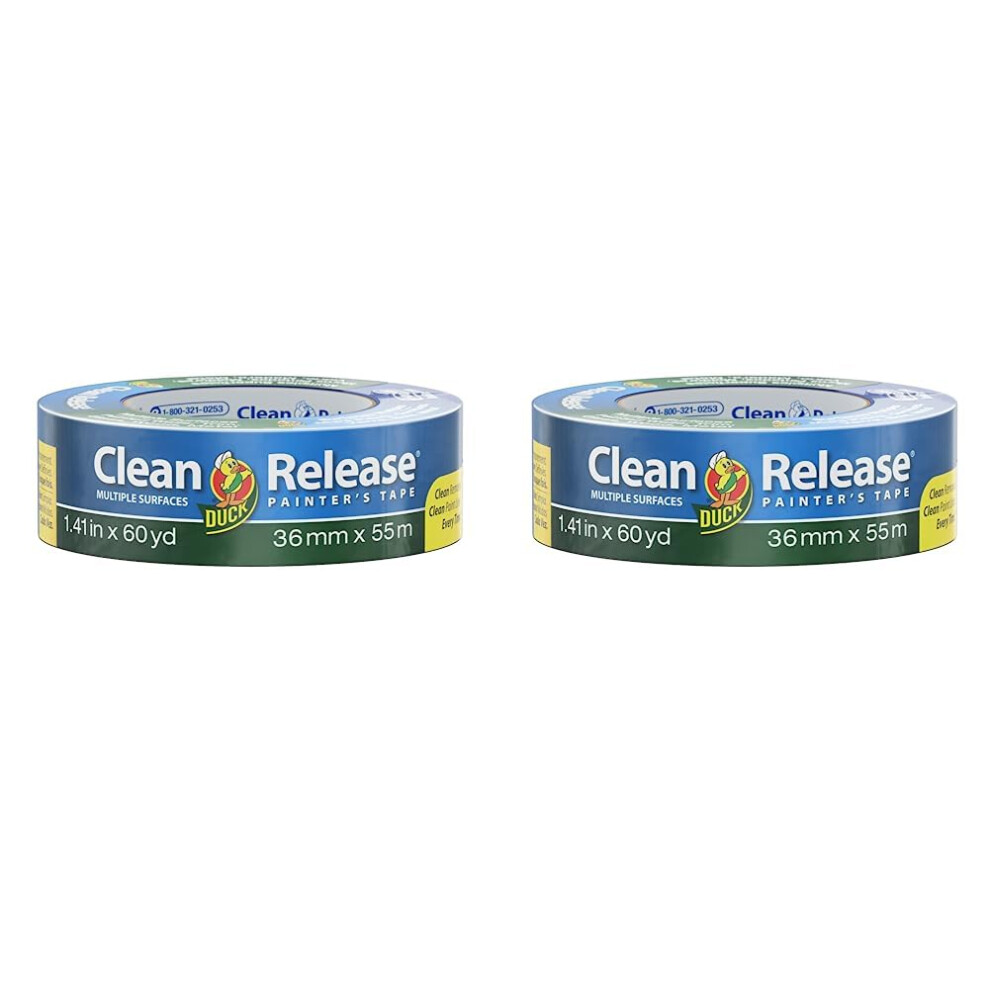 Duck Tape Clean Release Blue Painters Masking Tape 91505996