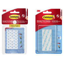 Command Hooks, Extra Value Bundle Pack of 40 Clips