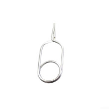 Fly Tying Hackle Pliers Stainless Steel Rustproof Clip for Secure Feather Grip in Lure Making