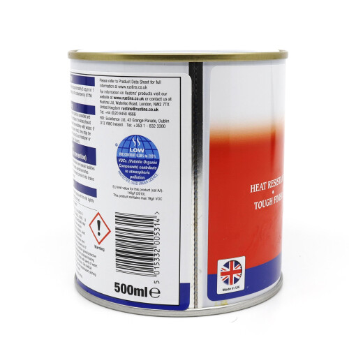 Rustins RUSTINS Quick Drying Radiator Enamel Gloss Black 5 2