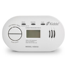 Kidde 5DCO Digital Carbon Monoxide Alarm and Detec