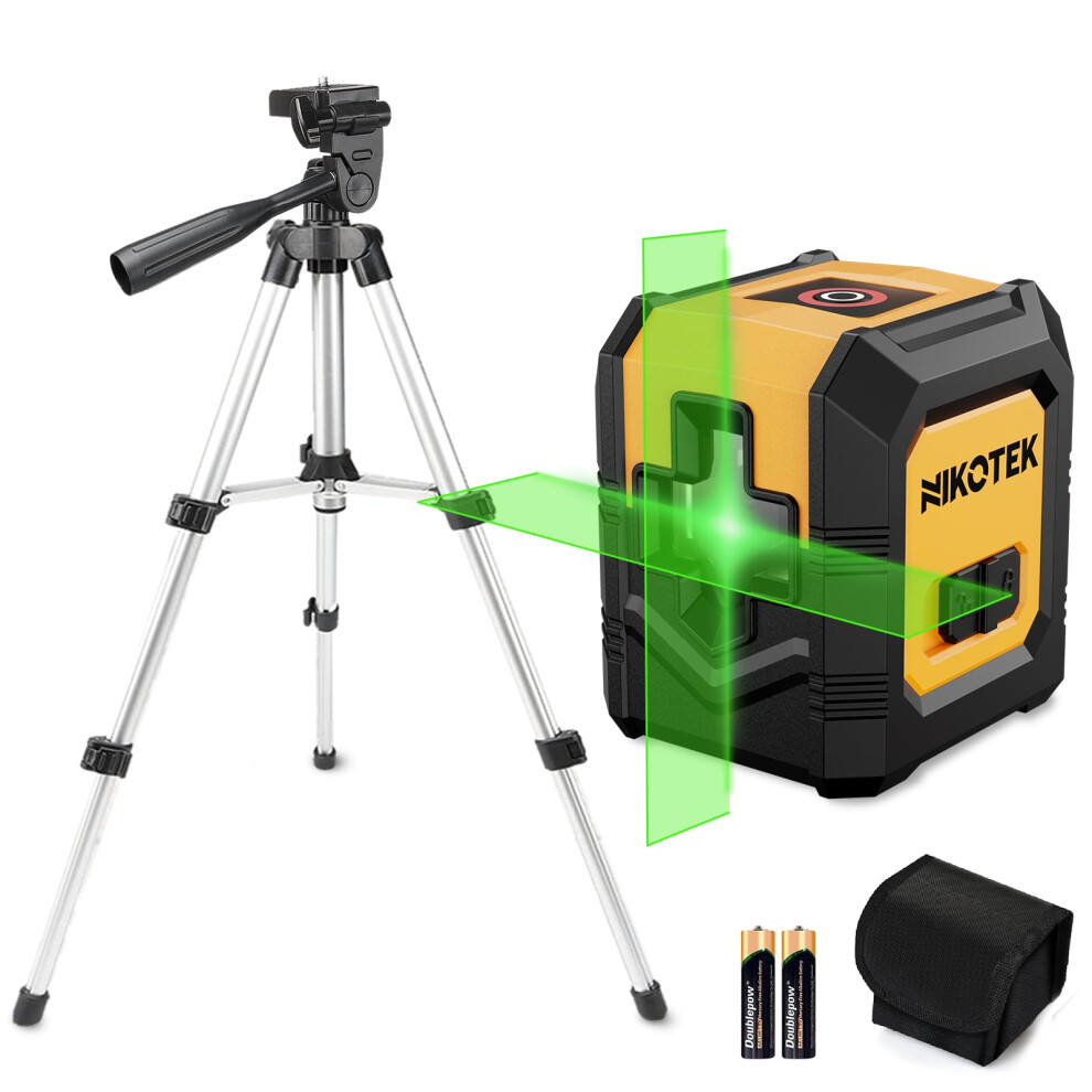 Nikotek Green Laser Level With Tripod, Self-Leveli 13677510
