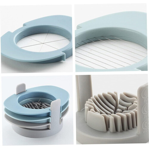 Stainless Steel Egg Slicer and Cutter – Quick MultiPurpose Kitchen Tool for Hard Boiled Eggs 1