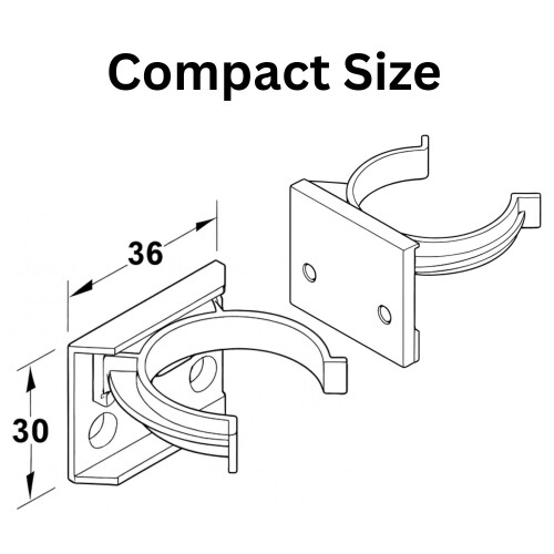 Heavy-Duty Plastic Kitchen Plinth Clips with Brack 2