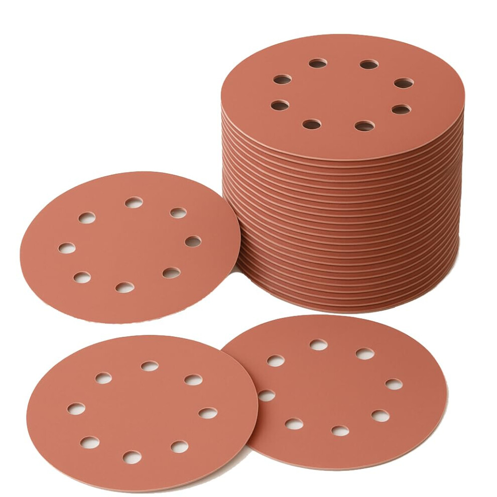 Lesnic 60 Grit Sanding Discs 50 Pcs, 125Mm Sanding 34409138