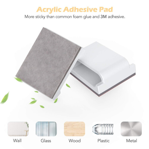 AGPTEK Cable Clips White Self Adhesive 60PCS, Wire 1