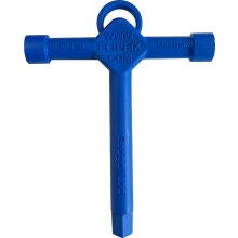 Trade Access Panels Universal Loft Hatch Key. Square Drive T Key Opener Tool, for Gas Box, Drain Tap. Spare Replacement Plastic Budget Lock Tee Key f
