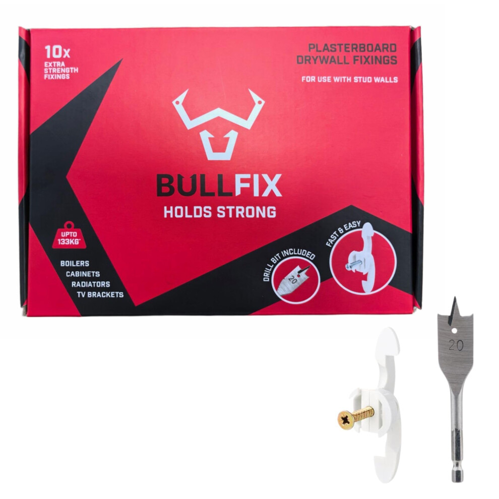 Bullfix Extra Plasterboard Fixings Heavy Duty Pack 11467366