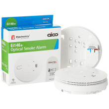 Aico Ei146e Optical Smoke Alarm AC mains power sup