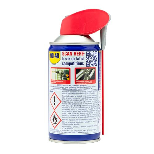 WD-40 Multi Use Lubricant Spray 300ml 6-Pack, Wide 1