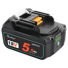 Upgraded 5.0Ah Replacement 18V Battery for Makita, Compatible with Makita 18V Battery Lithium ion BL1850 BL1850B BL1840 BL1840B BL1830 BL1830B BL1815