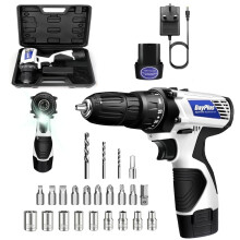 Cordless Drill Driver Power Combi Drill Kit Electr