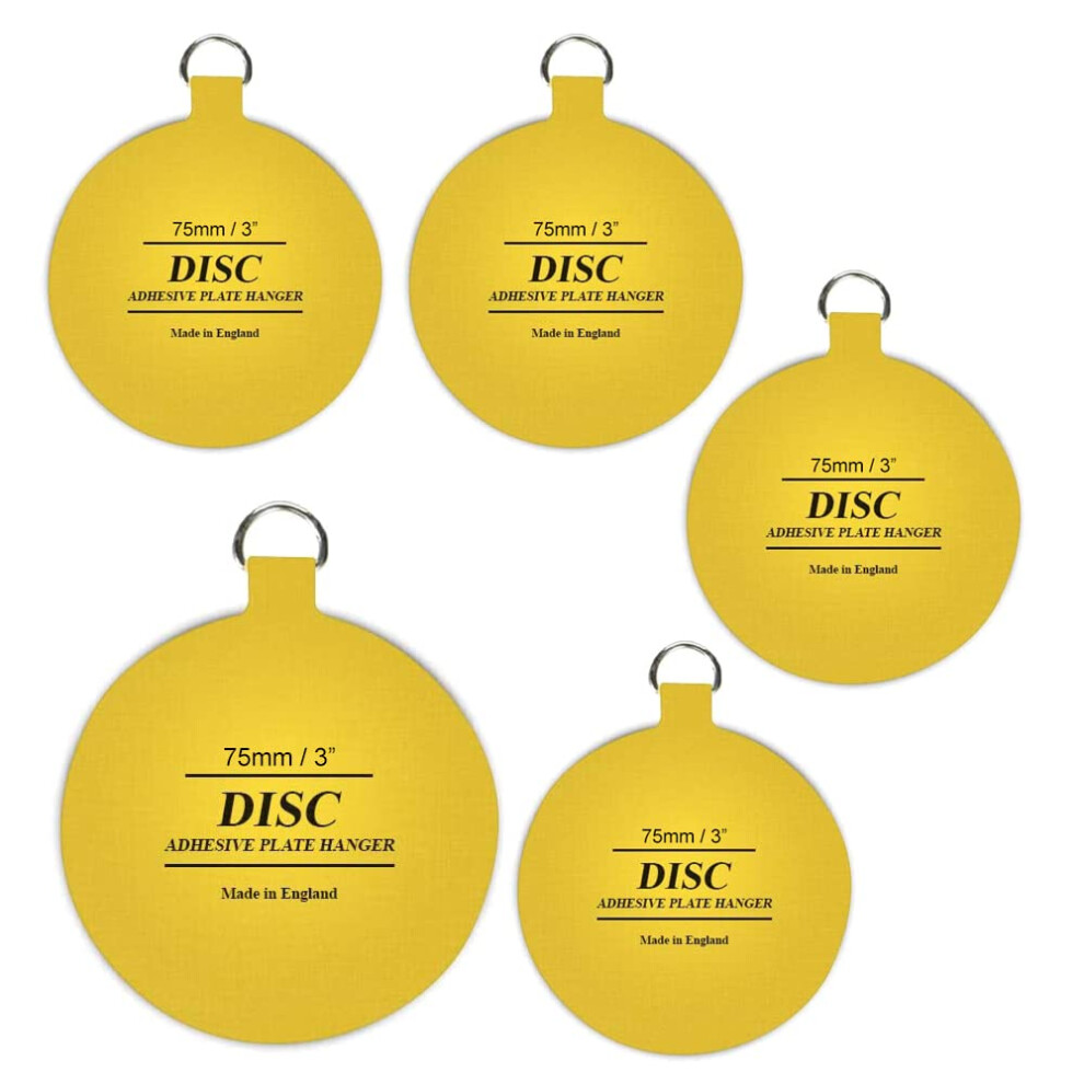 Disc Hanger For Walls - Strong Invisible 75Mm Plat 34427408