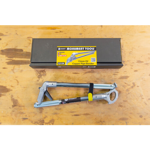 Monument Tools Masters XV 15mm Plumbers Compact Copper Pipe Tube Hand Bender - MON1215K 2