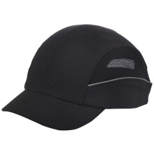 Ultimate Industrial HPBC_PREM-BLACK Deluxe Vented Bump Cap, Black