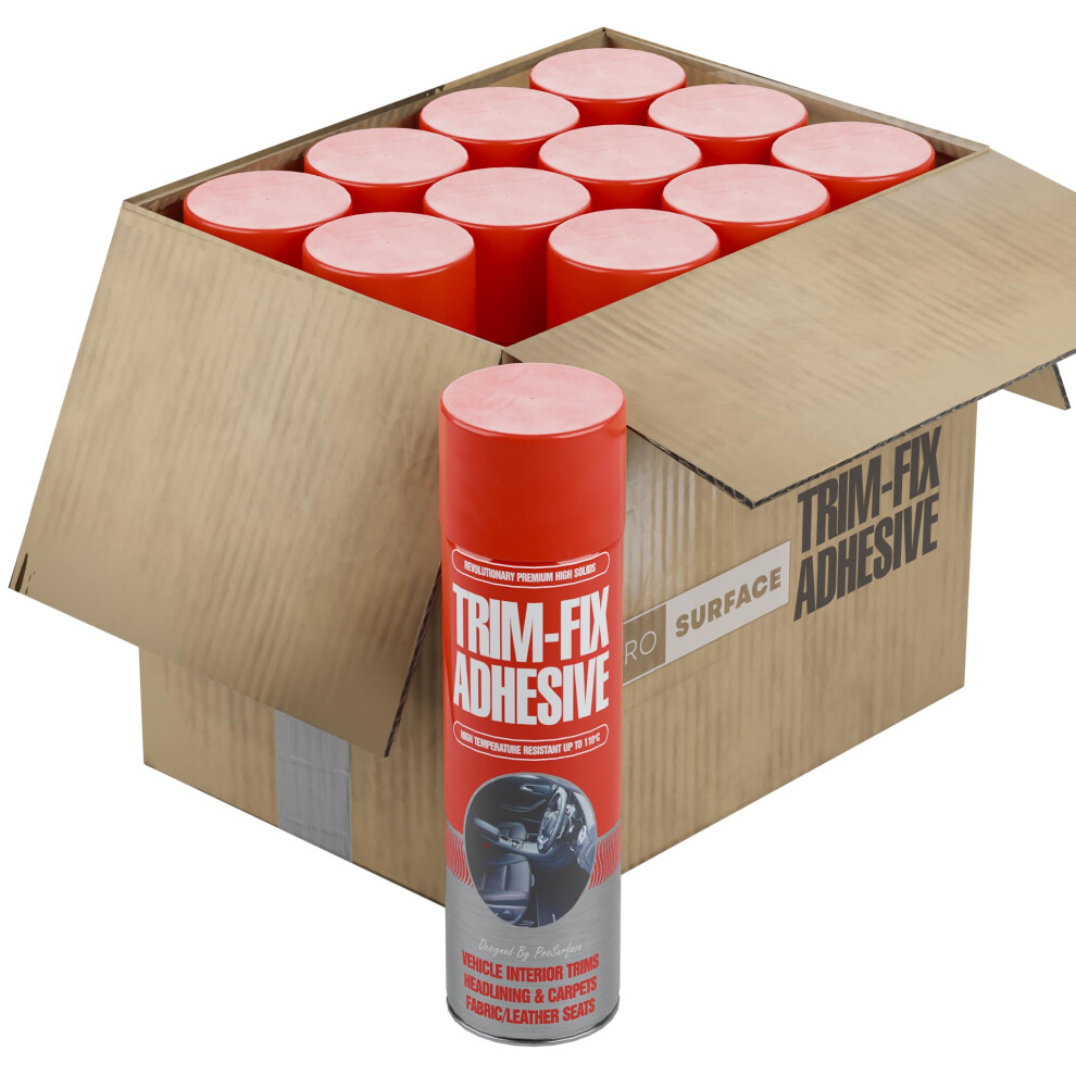 Pro Surface 12 Pack Trim Fix 500Ml High Temperature Adhesive G