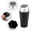 Car Trash Can with Lid, Compact Mini Trash Bin for Car Kitchen Bathroom Office, Red 5