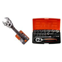 Bahco BHADJUST 3 ADJ3 Set of 3 Adjustable Wrenches