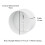 Manrose 100mm In-line Extractor Fan Vent Back Draught Shut 2