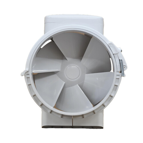 Fantronix 5 inch 125mm Diameter In-Line Bathroom E 1