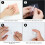 XWCHASA 20Pcs Self Adhesive Hooks, Magic Hooks Tra 4