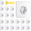 XWCHASA 20Pcs Self Adhesive Hooks, Magic Hooks Tra 1