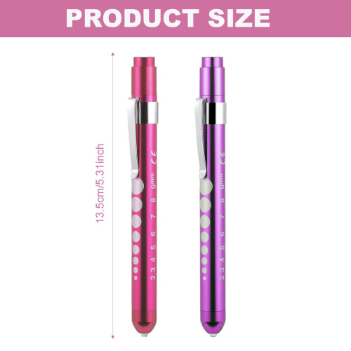 2 Pcs Pen Torch,Diagnostic Medical Penlight,Light 1