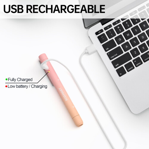 Pen Torch Rechargeable, RISEMART 1PCS Pen Light LE 1