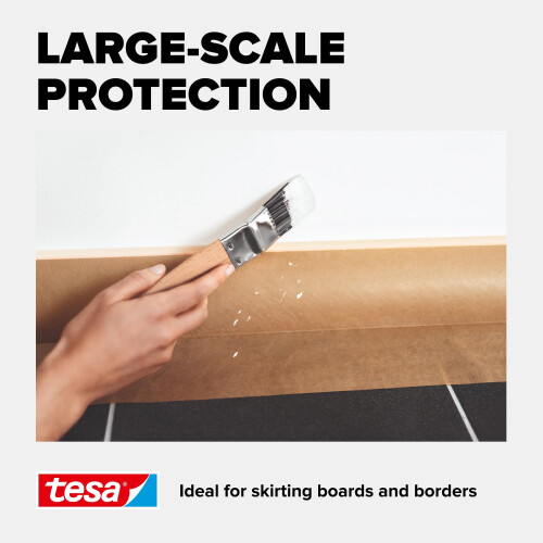 tesa Easy Cover UNIVERSAL Paper - 2in1 painter's m 2