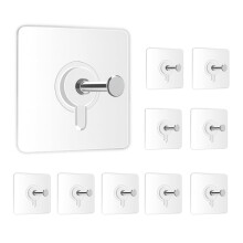 Zulaxy Photo Frame Hooks Without Drilling, 10 Pack
