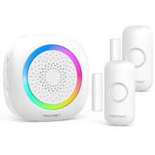 TECKNET Wireless Door and Window Open Sensor Alarm