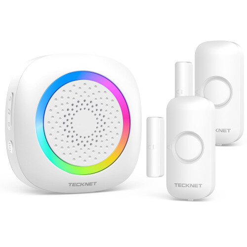 TeckNet TECKNET Wireless Door and Window Open Sensor Alarm
