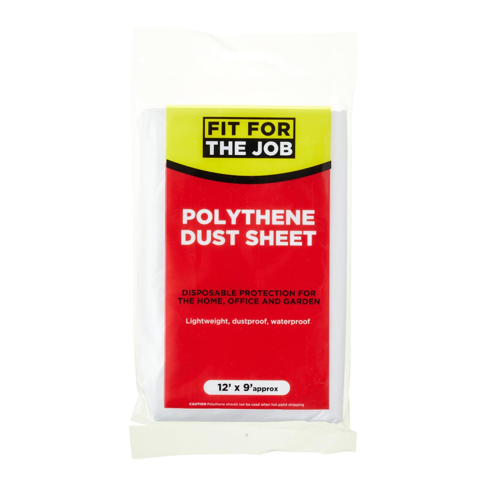 Fit For The Job 12Ft X 9Ft (3.6M X 2.7M) Polythene 34600290