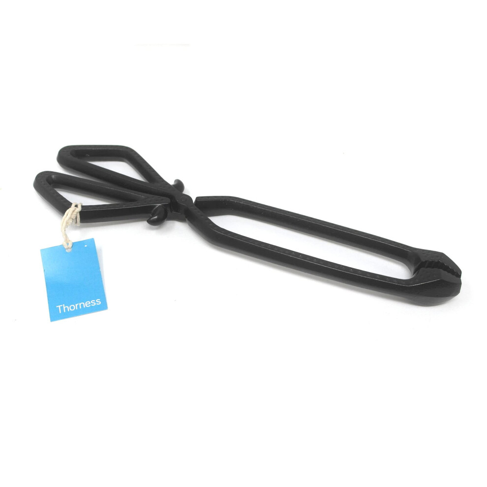 Heavy-Duty Cast-Iron Log Coal Tongs | Fireside | F 49545289