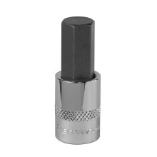 Sealey 12mm 3/8"Sq Drive Hex Socket Bit - SBH015