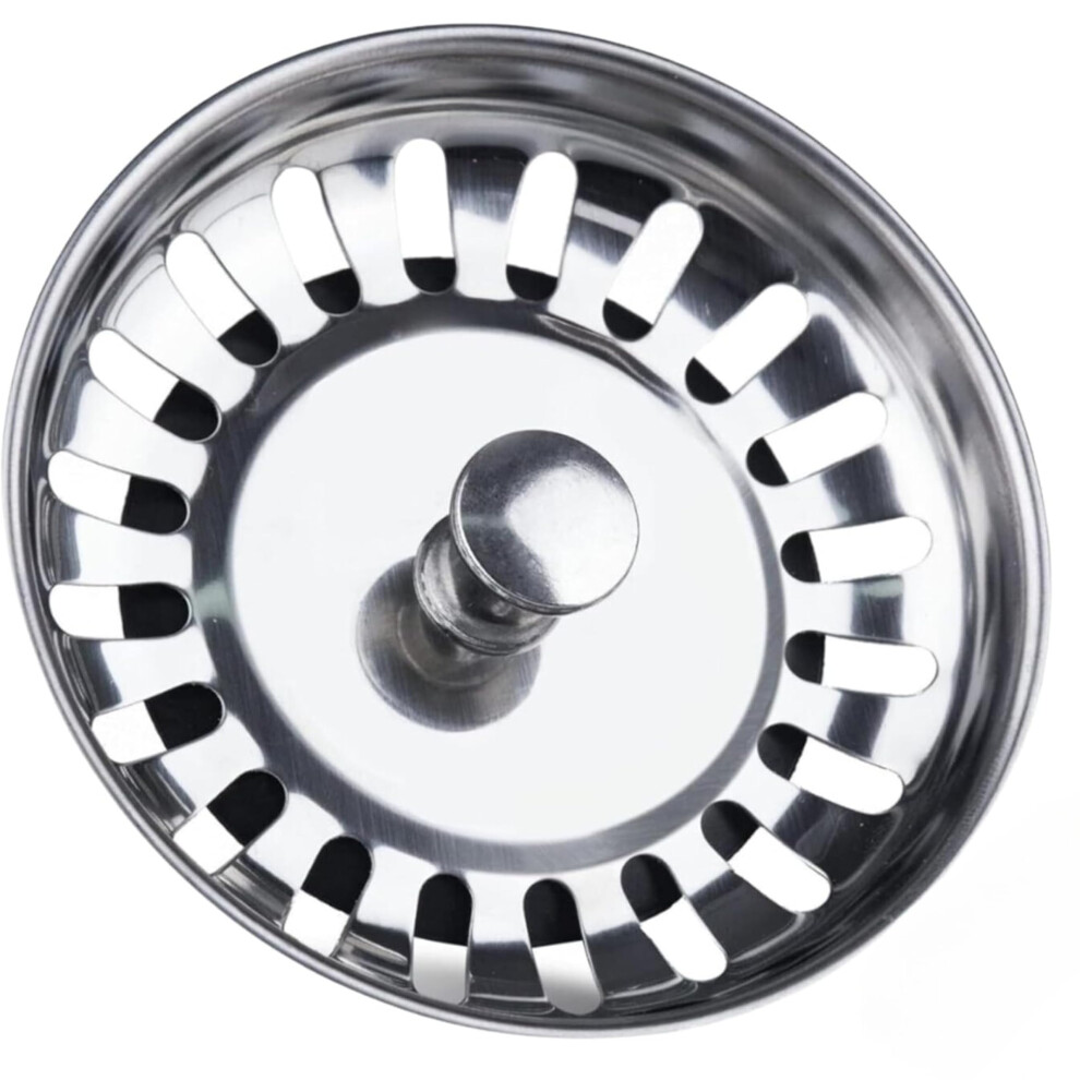 Kitchen Sink Strainer 84Mm Plug 304 Stainless Stee 91820563