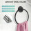 SetSail Adhesive Towel Holder for Bathroom Wall Ma 5