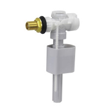 VeeBath Toilet Inlet Valve Side Entry, Inlet Float Valve 1/2 inch- Brass Shank