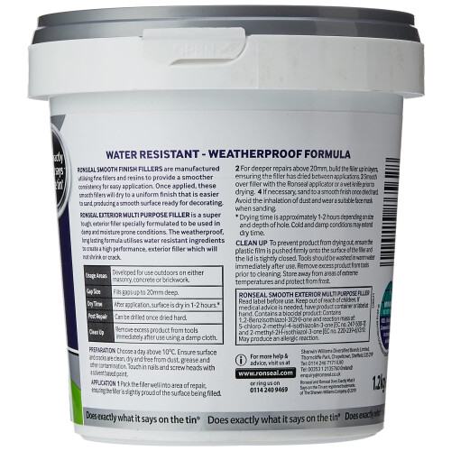 Ronseal Ronseal - Smooth Finish Exterior Multi Purpose Rea 1