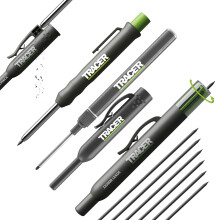 Tracer Deep Hole Construction Pencil with 6X Repla