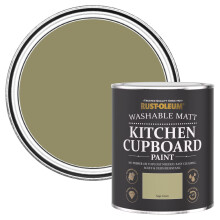 Rust-Oleum Green Kitchen Cupboard Paint in Matt Fi