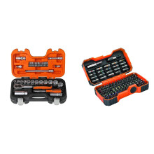 Bahco S330 Socket Set 34 Piece 1/4 and 3/8 Square