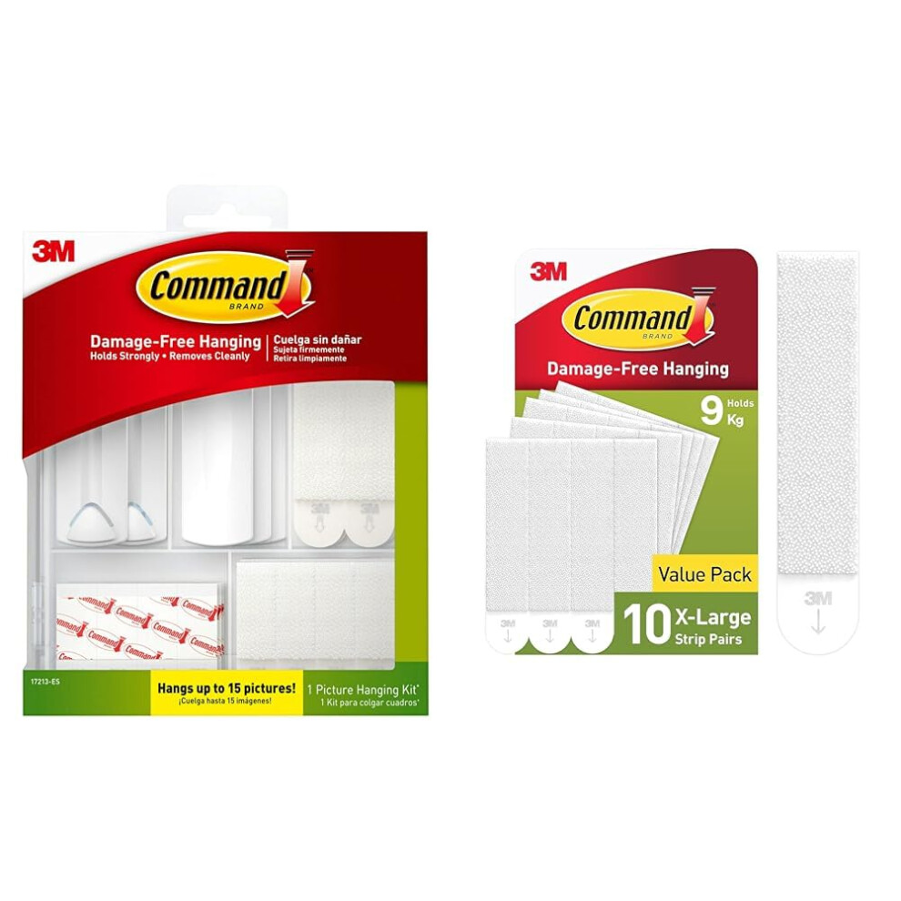 Command Picture Hanging Kit, Assorted Adhesive Str 54874312