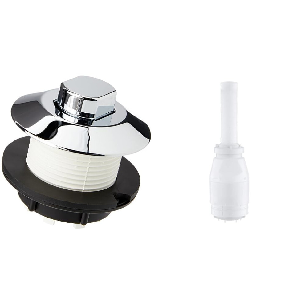 Grohe 38488000 | Air Button, Chrome & 42137 | Adag
